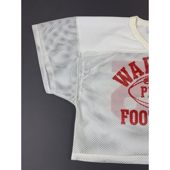 Rare Vintage 80s Russell Ahtletic Warrior Pride Football Jersey USA Made XL #75 - Picture 4 of 12